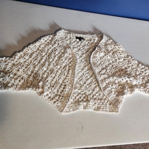 A.n.a crocheted vest